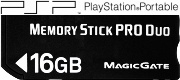 SanDisk MemoryStick ProDuo 16GB