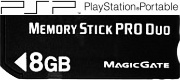SanDisk MemoryStick ProDuo 8GB